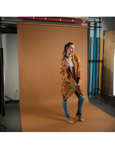 Universal Cocoa Seamless Paper Marrone