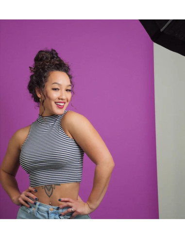 Savage Universal Plum Seamless Paper Viola