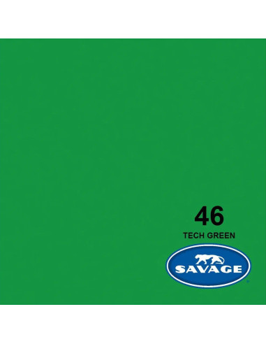 Fondale in cartoncino Tech Green 1,34 x 11 metri