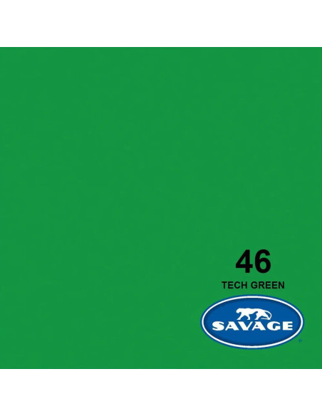Fondale in cartoncino Tech Green 1,34 x 11 metri