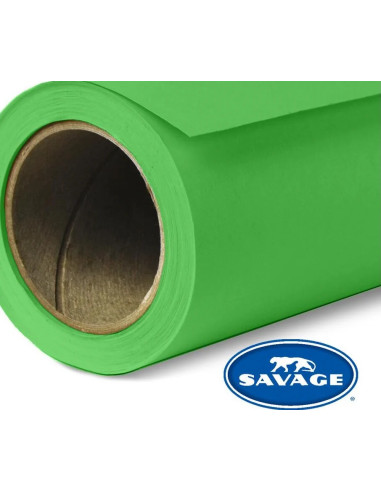 Fondale in cartoncino Tech Green 1,34 x 11 metri