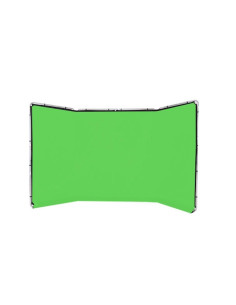 MANFROTTO LL LB7622 SUPPORTO PANORAMICO CON FONDALE CROMA KEY GREEN 4MT
