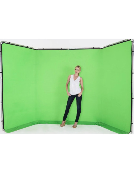 MANFROTTO LL LB7622 SUPPORTO PANORAMICO CON FONDALE CROMA KEY GREEN 4MT
