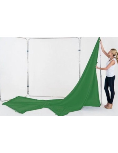 MANFROTTO LL LB7622 SUPPORTO PANORAMICO CON FONDALE CROMA KEY GREEN 4MT