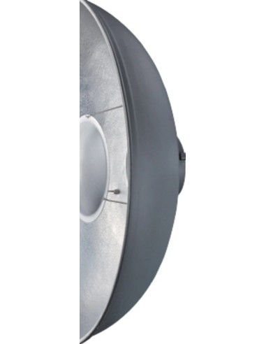 RF-550C Beauty Dish Nero, Argento 550 mm