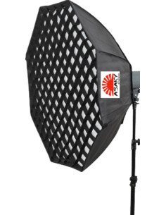 ASAKY STUDIO SB-035 SOFT BOX OTTAGONALE 170 CM CON GRIGLIA 2