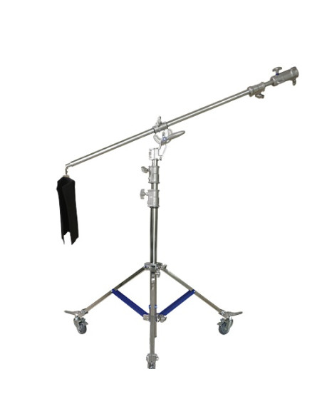 Studio LS-8017 Boom Stativo 480cm con Ruote