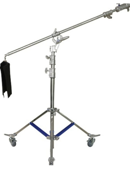 Studio LS-8017 Boom Stativo 480cm con Ruote
