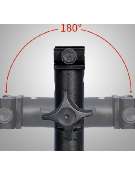 Studio M11-051 Braccio Con Slitta Flash Porta Ombrello Snodato
