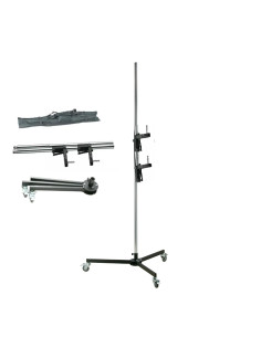 ASAKY STUDIO LS-5004 STATIVO GUN SHAPPED LIGHT STAND WITH 2 ARM