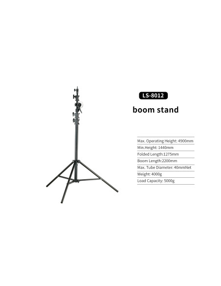 LS-8012 Stativo a giraffa 490cm