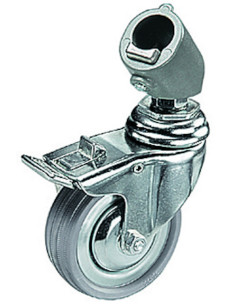 MANFROTTO 110 SET 3 RUOTE 75MM C/ADATT.