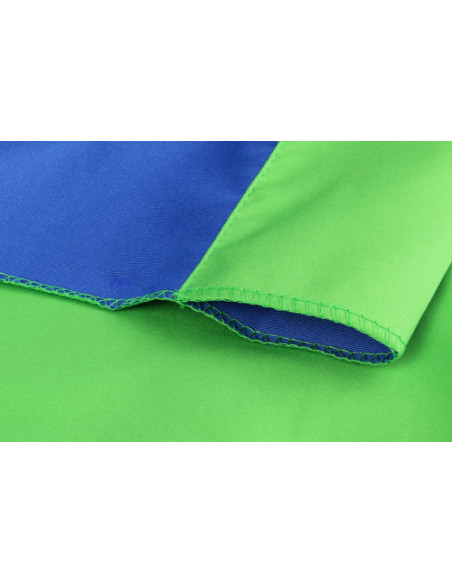 STUDIOKING BACKGROUND CLOTH 2,7 X 5M BUE/GREEN