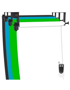 STUDIOKING BACKGROUND SYSTEM ELECTRIC B-4WE FOR 4 ROLLS DA 275CM