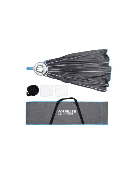 Rapid 120 Softbox Parabolico a chiusura rapida