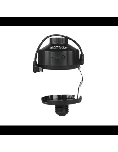 Adattatore con Batteria 4000mAh e Base Magnetica per Pavobulb