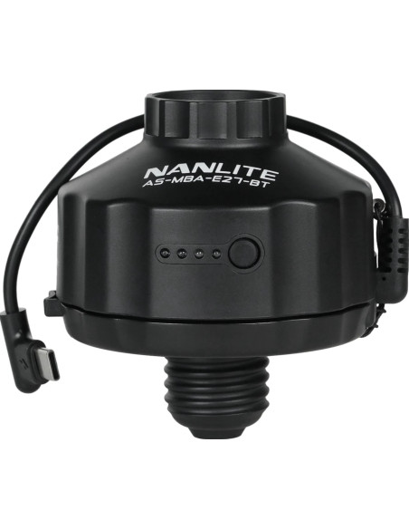 Adattatore con Batteria 4000mAh e Base Magnetica per Pavobulb