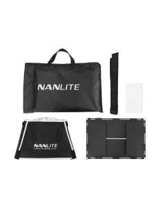 NANLITE BARNDOOR CON SOFTBOX PER MIXPAD II 27C