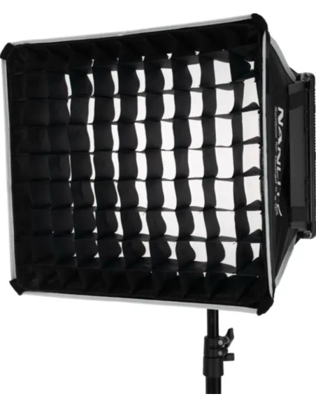 NANLITE BARNDOOR CON SOFTBOX PER MIXPAD II 27C