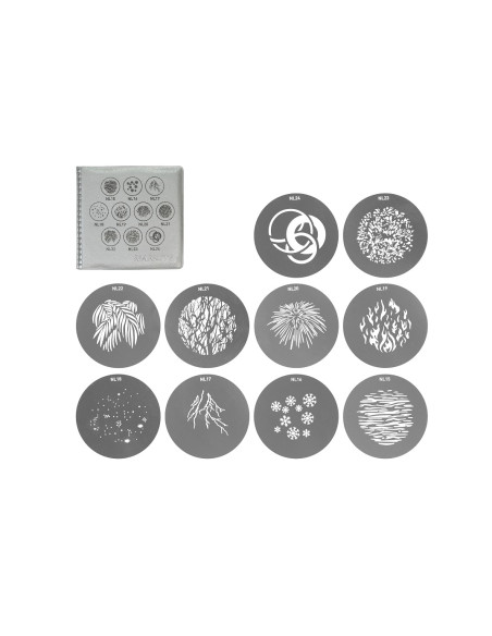 NANLITE SET GOBO 2 PER PROIETTORE PJ-FZ60