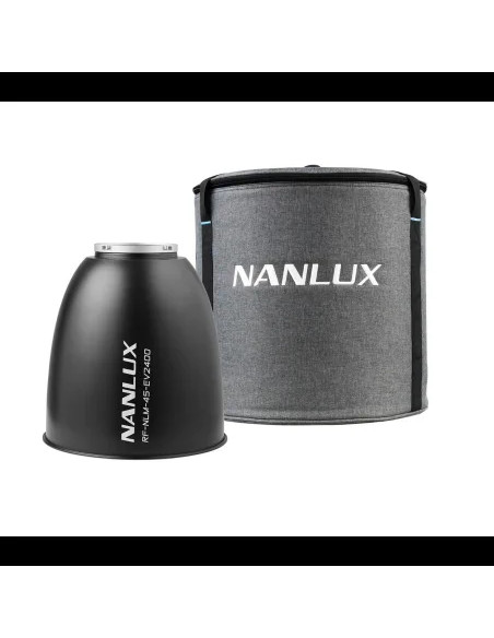 NANLUX RF-NL-L-45-EV2400 RIFLETTORE DA 45 GRADI NL-MOUNT PER EVOKE 2400B/5000B CON SOFT BAG