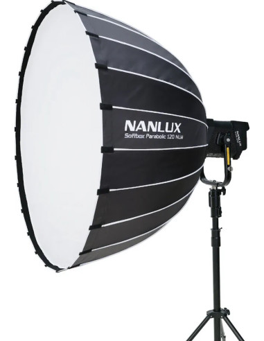 Softbox parabolico a chiusura rapida 120cm per EVOKE