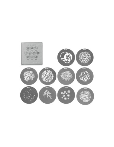 Set di gobo per Proiettore NL SET2 10pz