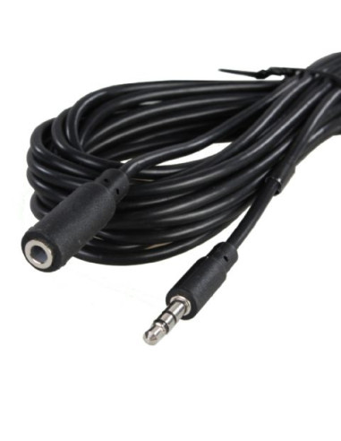 FALCON EYES CAVO PROLUNGA JACK 3,5MM M/F DA 5MT NERO