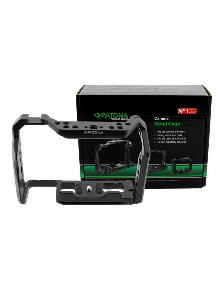 PATONA PREMIUM CAMERA CAGE FOR SONY A7R MARK V BODY BLACK