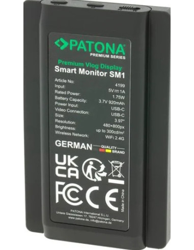 Premium Vlog Display Smart Monitor SM1