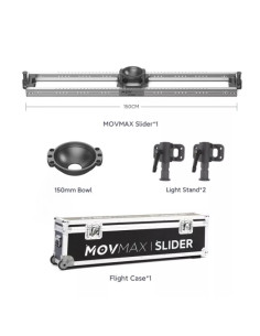 MOVMAX SLIDER WITH BOWL MOUNT 1500MM