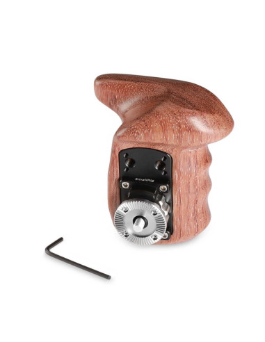 SMALLRIG LEFT SIDE WOODEN GRIP WITH ARRI ROSETTE 1891B