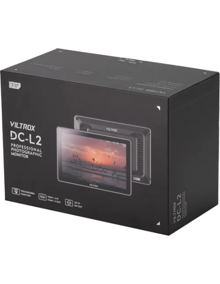 VILTROX MONITOR 7" TOUCHSCREEN DC-L2 IPS 1280X800 HDMI + SD DC-L2 HDMI/SDI