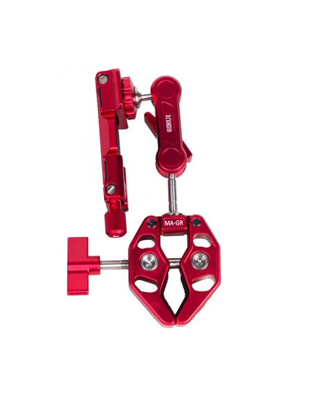 SIRUI ATTACCO MA-GR GRAB CLAMP CON MAGIC ARM ROSSO