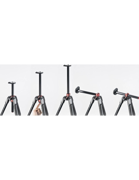 Kit serie 190 a 3 sezioni alluminio con testa a 3 vie