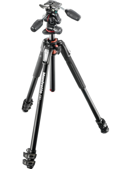 Kit serie 190 a 3 sezioni alluminio con testa a 3 vie