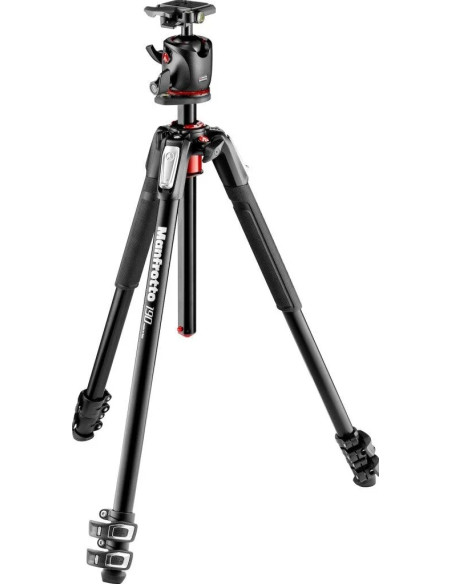 Kit treppiedi serie 190 con testa sfera 3 sezioni