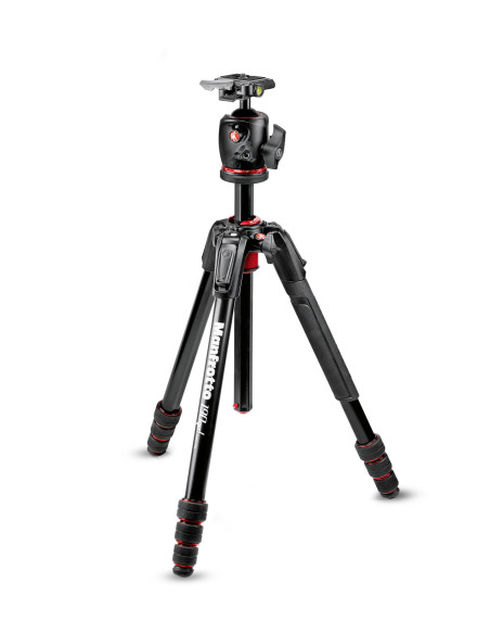 190go! Kit treppiede 4 sezioni in alluminio + testa a sfera