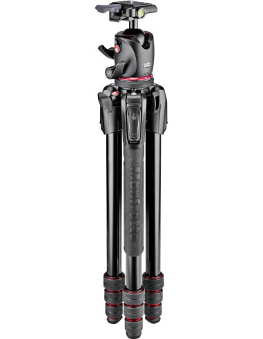 190go! Kit treppiede 4 sezioni in alluminio + testa a sfera