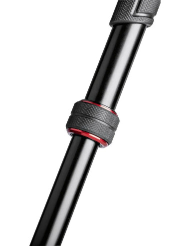 190go! Kit treppiede 4 sezioni in alluminio + testa a sfera