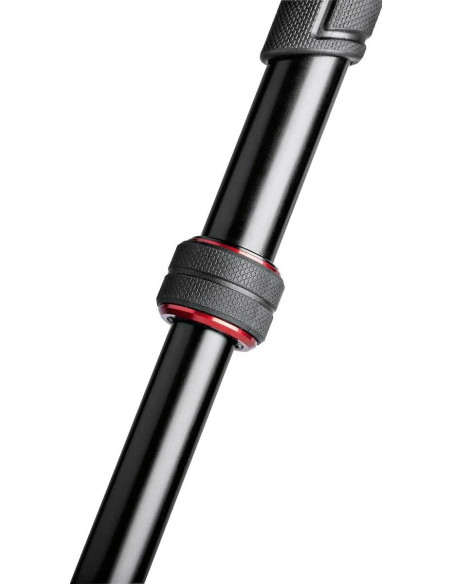 190go! Kit treppiede 4 sezioni in alluminio + testa a sfera