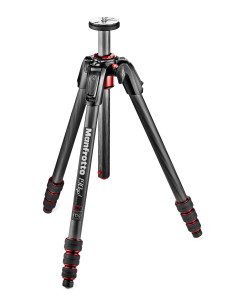MANFROTTO MT190GOC4 190GO!, TREPP. 4 SEZ CARBONIO