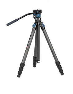SIRUI TREPPIEDE STANDARD SERIES CARBONIO ST-124 + TESTA VIDEO VA-5