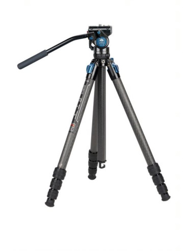 SIRUI TREPPIEDE STANDARD SERIES CARBONIO ST-124 + TESTA VIDEO VA-5