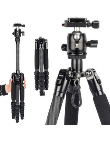 SIRUI Traveler Carbonio 5CX + Testa B-00K