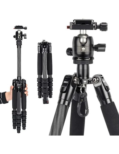 SIRUI Traveler Carbonio 5CX + Testa B-00K