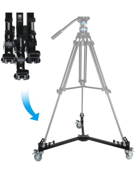 DT-06 Dolly per stativo / treppiede Heavy Duty