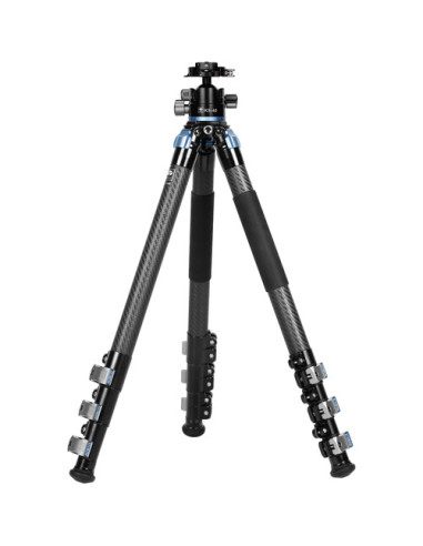 SIRUI TREPPIEDE CARBONIO L-324F LANDSCAPE+TESTA LOW GRAVITY KS-40