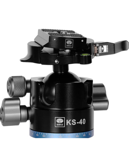 SIRUI TREPPIEDE CARBONIO L-324F LANDSCAPE+TESTA LOW GRAVITY KS-40