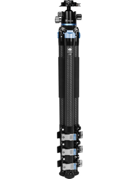SIRUI TREPPIEDE CARBONIO L-324F LANDSCAPE+TESTA LOW GRAVITY KS-40